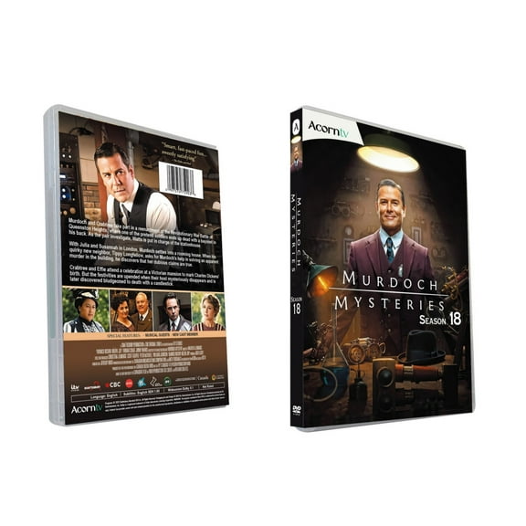 Box Set New Murdoch Mysteries Season 18 (DVD) Sealed Free Shipping