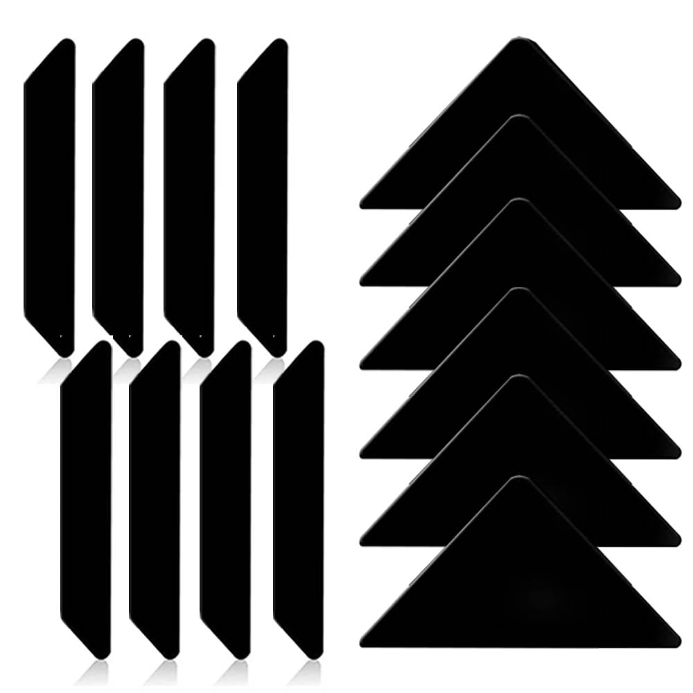 Rug Corner Grippers, Non Slip Rug Gripper for Hardwood Floors, Rug