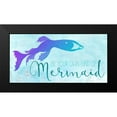 thumbnail image 2 of Kimberly, Allen 14x9 Black Modern Framed Museum Art Print Titled - Mermaids 1, 2 of 5