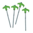 thumbnail image 5 of Colaxi 4 Pieces Tent Stakes Camping Stakes Ground Stakes for Garden Patio Camping Green, 5 of 10