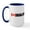 White/Navy Inside, variant on CafePress - Halifax, Nova Scotia Large Mug - 15 oz Ceramic Large White Novelty Mug