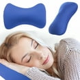 thumbnail image 3 of XIBUFE 2026 New Roll Neck Pillow Mini Microbeads Bone Type Travel Pillow Soft Cervical Pillow Cushion Back Head Neck Support Sleeping Throw Pillows for Home Sofa Bed for Travel,Car,Office,Airplane, 3 of 6