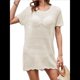 thumbnail image 1 of Traje de Baño de Ganchillo para Mujer 2025, Vestido de Punto de , Ropa de Verano Albaricoque XL, 1 of 10