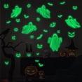 thumbnail image 4 of 3 Piezas de Pegatinas de Pared Luminosas de Halloween para Fiesta Temática de Halloween, Sala de Juegos, 4 of 8