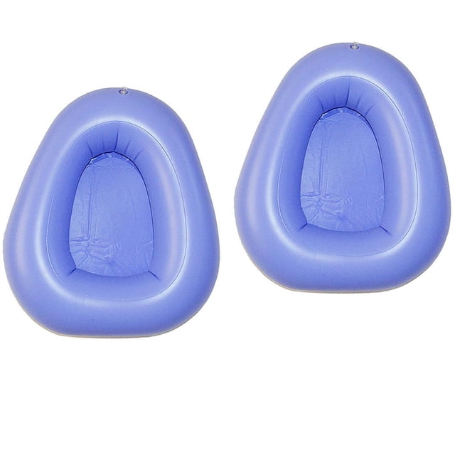 Cojines de Aire Portátiles Yinane 2x Inflable y Lavable para Mayores Encamadas Orinal Inflable Cama