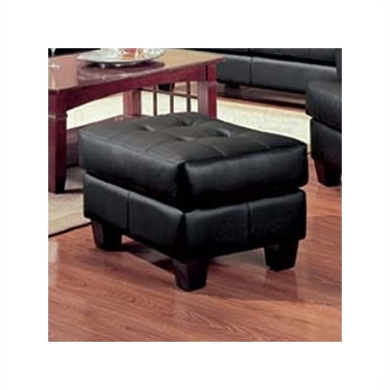 OTTOMAN, BLACK, 30.00 X ;24.00 X 19.00"H