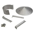 thumbnail image 6 of Stove Pipe Chimney Cap Fireplaces Rain Hat Mushroom-Shaped 304 Stainless Steel, 6 of 7
