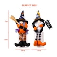 thumbnail image 3 of IXIR Handmade Small Swedish Gnomes with Witch Broom & Hat For Home Interior Decoration, 3 of 8
