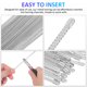 thumbnail image 2 of Corsé de deshuesado en espiral, 35 Uds., deshuesado de Metal Flexible para coser corsés, accesorios de corsé de soporte para vestido de boda, 2 of 5