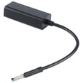 thumbnail image 3 of Adaptador USB C a Ethernet con luz Convertidor de cable USB tipo C a RJ45 Gigabit para tableta Negro, 3 of 15