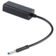 thumbnail image 3 of Adaptador USB C a Ethernet con luz Convertidor de cable USB tipo C a RJ45 Gigabit para tableta Negro, 3 of 15
