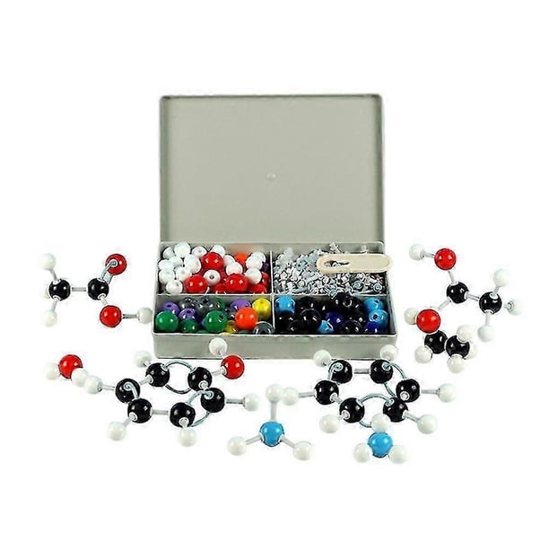 240 Pcs Molecular Kit Organic Chemistry Molecular Electron Orbital Chemistry Aid Tool For Chemistry