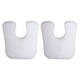 thumbnail image 2 of 2 piezas de almohadillas para en apariencia de U, autoadhesiva para reducir el los pies, absorber el sudor, cojín para , 2 piezas de fieltro en forma de U blanco., 2 of 6