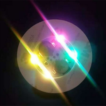 

5/10X LED Lights Cup Sticker Flash Luminous Bottle Cup Mat Coaster Bar Wine Mat
