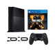 thumbnail image 1 of Sony PlayStation 4 (PS4) 500GB Fat Console Bundle with Call of Duty: Black Ops 4 & RetroFam Wireless Controller - Jet Black (Refurbished), 1 of 7