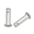 thumbnail image 4 of Uxcell Single Hole Clevis Pins - 6mm x 20mm Flat Head 304 Stainless Steel Link Hinge Pin 10 Pcs, 4 of 5