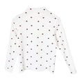 thumbnail image 4 of Mnyotv Girls' Long Sleeve T Shirt Spring Fall Clothes Polka Dot Printed Crewneck Tops Baby Girl Undershirts Size 11-12Y, 4 of 9