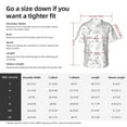 thumbnail image 6 of Lsque Rabbit Eating pattern Hawaiian Shirt for Men, Unisex Summer Beach Casual Short Sleeve Button Down Shirts-X-Large, 6 of 9