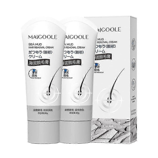 2x Crema depilatoria permanente para zonas íntimas de mujeres Inhibidor de vello indoloro Crema depilatoria para mujeres Crema corporal para hombres