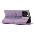 thumbnail image 6 of SaniMore for iPhone 14 Pro 6.1" 2022 Case [Magnetic Flip Full Protecetive Cover] Card Slots + Cash Pokcet + Kickstand + Retro Wear-resisitant PU Leather + Shockproof TPU Inner Business Shell, Purple, 6 of 9