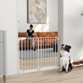 thumbnail image 2 of PawHut 29"-44" Wide Dog Gate, 29" H, Pet Gate with Auto-Close, 2 of 10