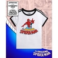 thumbnail image 2 of Camiseta Marvel Spider-Man corta, camiseta sin mangas y camiseta para mujer, 2 of 7