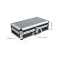 thumbnail image 4 of Gymnture 12" Aluminum Lock Briefcase w/ Foam - Portable Tool/Laptop Case for Men, 4 of 10