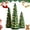 All Size, variant on Retro Hand Painted Table Top Christmas Trees, Christmases Trees That Light Up with Timer, Nostalgic Holiday Tree Decorations, Tabletop Tree Decoration with Lights