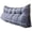 Dark Grey-2, variant on Triangular Wedge Headboard Pillow with Removable Cover, Back Support Bolster for Sitting Up in Bed Reading, Body Positioning Bedrest Cushion with Side Pocket, Comfortable Home Pillow 31.5Inch