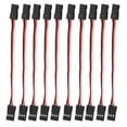 thumbnail image 1 of 10PCS 3 Pin Servo Extension Cable Model  Brass Core Extension Cable For Car Servo Driver Connection Line Brass Inner Core, 1 of 8