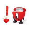 thumbnail image 3 of Funda Compatible AirPod Tercera Generación Verano Sin Ti Genérica CORAZÓN OJO CON LLAVERO, 3 of 5