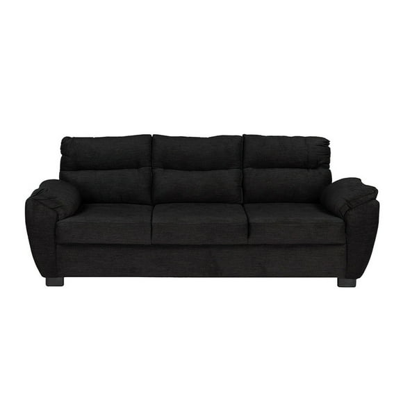 Sofa DICASA Venecia 3 Plazas Negro