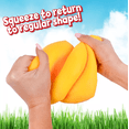 thumbnail image 6 of Squeezy Carrot Toys, Squeezy Sensory Toys, Slow Rising Squishy Relief Soft Tress Relief & Fidget Toys, Fruit Toys, 6 of 7