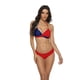 thumbnail image 1 of Conjunto de Bikini a la moda para mujer, traje de baño de dos piezas con estampado, para verano qym unisex, 1 of 2