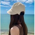 thumbnail image 3 of Sombrero de pescador de ala ancha para mujer, visera plegable, ajustable, para exteriores, 3 of 5