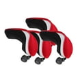 thumbnail image 3 of Pack 4 Fundas para cabeza de palo de golf Cola Golf Hybrid UT Intercambiables Rojo, 3 of 8