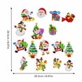 thumbnail image 3 of Kids Diamond Painting Fridge Magnets, Children DIY Diamond Art Kits with Soft Magnetic Backing, Assorted Themes, for Kids Crafts, 4 Pack (2.36 Inch), 3 of 9