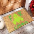 thumbnail image 1 of Felpudo de Grinch Felpudo navideño de bienvenida de Grinch – Felpudo navideño para exteriores, alfombra de entrada antideslizante, alfombra divertida para la decoración de la habitación del hogar Felp, 1 of 3