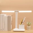 thumbnail image 5 of Wovilon Double Head Lighting Led Rechargeable Desk Lamp Eye Protection Learning Children'S Radio Lamp Bedroom Bedside Lamp, 5 of 9