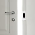 thumbnail image 3 of ELAYARD 2Pcs Door Knob Strike Plate Stainless Steel Rectangular Door Reinforcement Homeowners Professional, 3 of 6