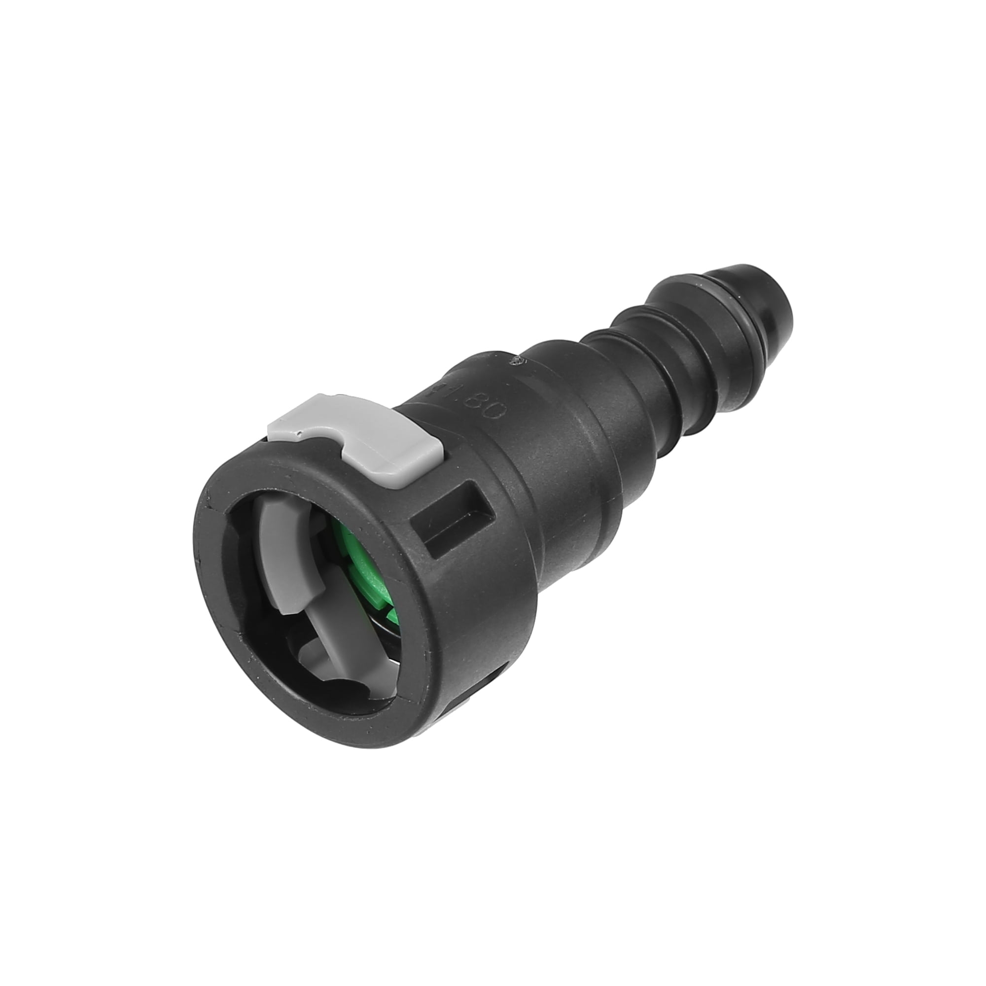 Unique Bargains Fuel Line Quick Connect Straight Push-On Barb Adapter