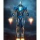 thumbnail image 4 of Figura de acción de acero azul Iron Man Mk30 de Marvel Studios Infinity Saga de Zd Toys Figura de acción de Stark Legends Marvel Legends Juguetes, 4 of 4