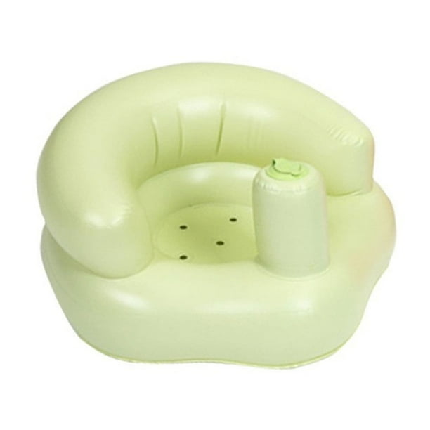 Asiento inflable para bebés de 6 a 36 meses. Silla inflable con bandeja. Silla inflable con cilindro de aire. Sofá para sentarse. Asiento para la ducha.