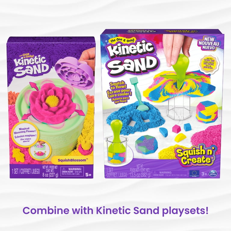 Kinetic Sand 2lb Blue Play Sand, Moldable Sensory photo 7