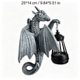 thumbnail image 4 of Garden Statues Tree Hugger Dragon,Halloween Dragon Statue Solar Lights Outdoor Patio Wall Decor,Christmas&Mothers Day&Birthday Gifts for Grandma Mom Women,Ideas Arts Crafts Waterproof Resin Lantern, 4 of 6