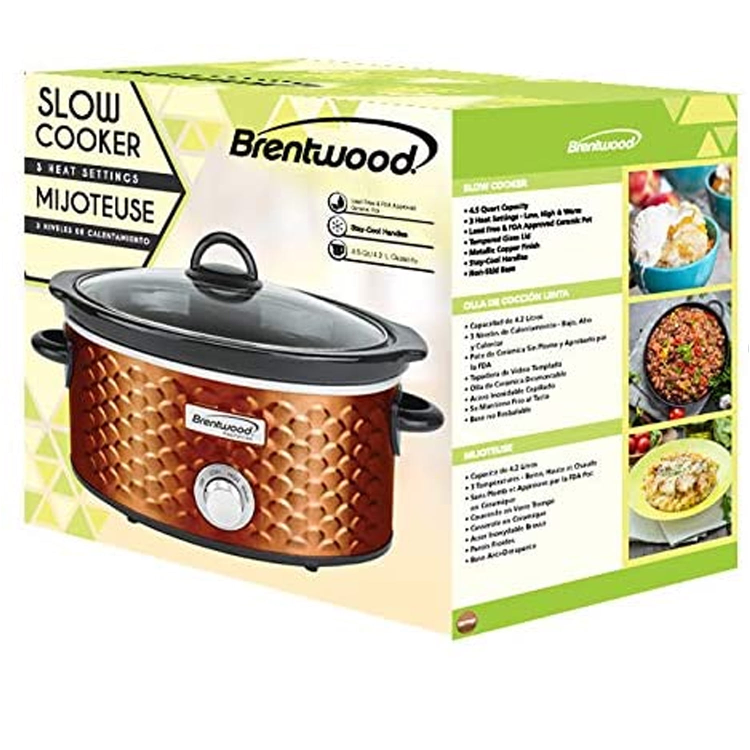 4.5QT SLOW CKER SCLP ORN
