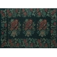 thumbnail image 1 of Ahgly Company Indoor Rectangle Medallion Light Blue French Area Rugs, 5' x 7', 1 of 4