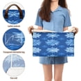 thumbnail image 5 of Ryvnso Blue Snowflakes Storage Bins Large Basket Foldable Cube Toys Organizer with Handles 2 PCs, 5 of 8