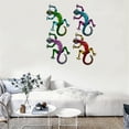 thumbnail image 5 of SDFGTstore 4 Colors Gecko- Metal Wall Art Metal Lizard Art Wall Sculpture Hanging Decor, 5 of 7
