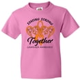 thumbnail image 3 of Inktastic Leukemia Awareness Staying Strong Together and Orange Ribbon Youth T-Shirt, 3 of 5